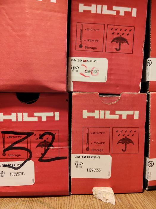Cuie hilti pentru gx120