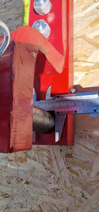 Bara remorca remorcare gura de Lup  tractor case mx claas etc preț 385