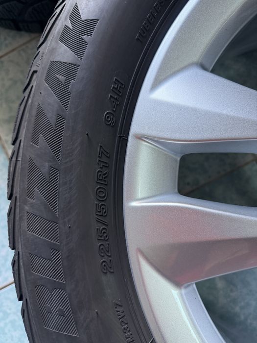 Jante aliaj R17 originale Mercedes C-Class W205 S205 C205 A205  225/50/17 M+S