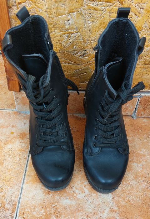 Дамски боти естествена кожа