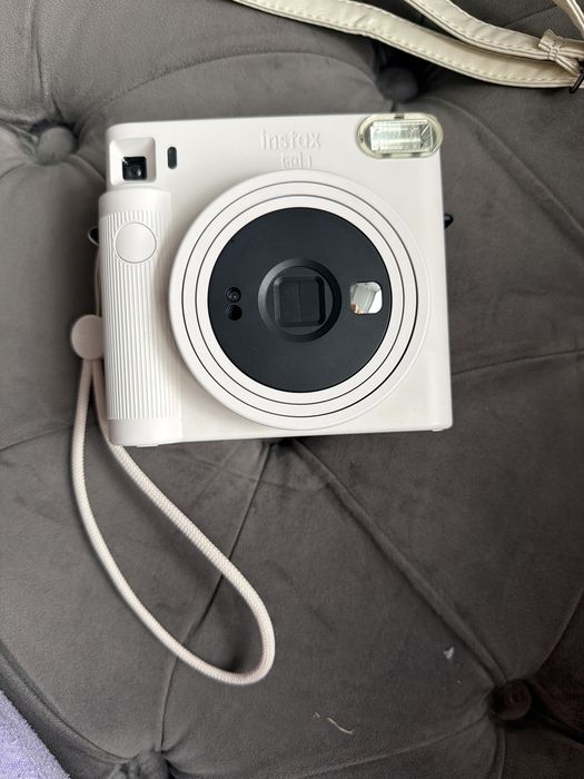 Aparat foto instant Fujifilm Instax SQ1 alb, cu husă și accesorii