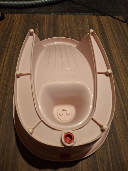 Cadita dus bebe cu termometru