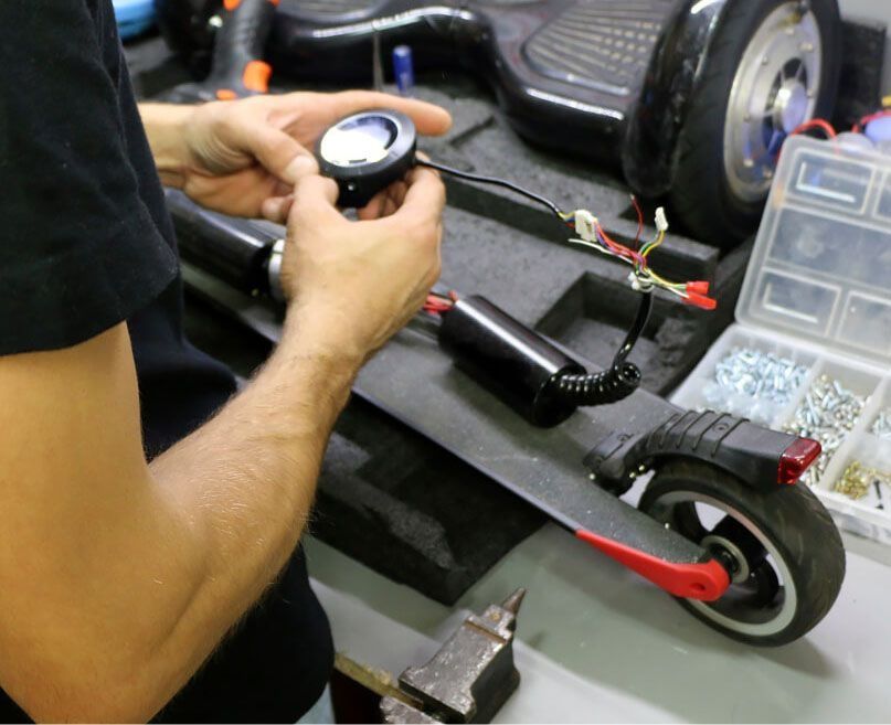 Ремонт электро самокатов