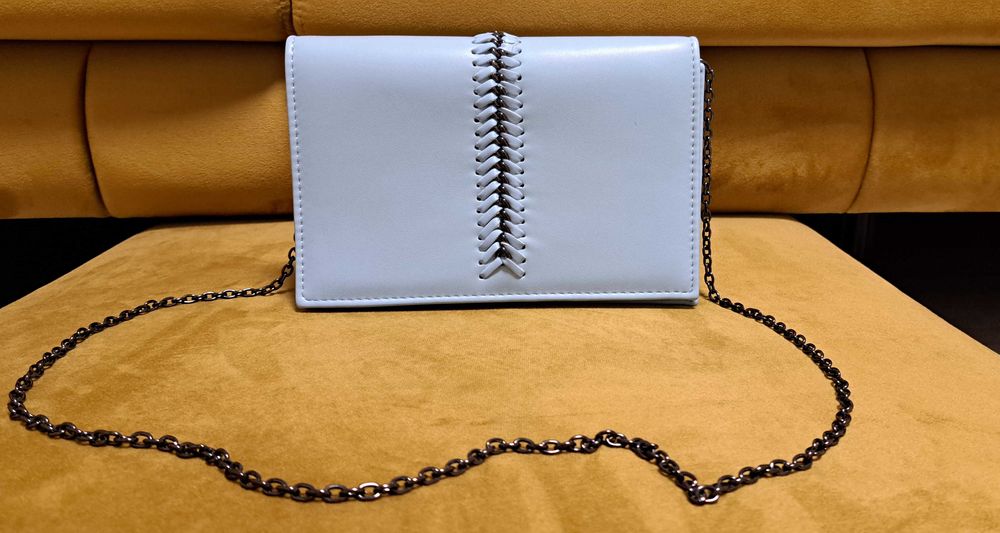 Geanta plic bleu Benvenuti