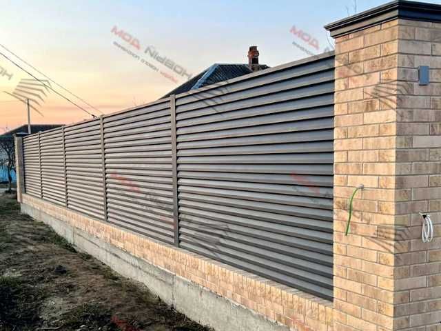 Забор жалюзи еврозабор