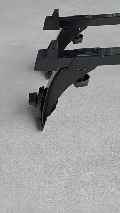 Pajero поперечные релинги на водостоки  багажник на крышу паджеро