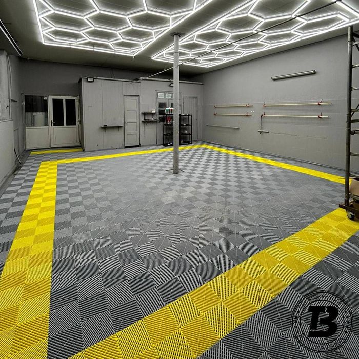 Pardoseala Modulara pentru Garaj si Ateliere Detailing - Gri Antracit