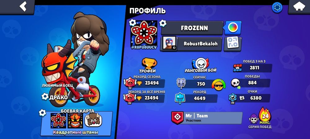 Продаются Аккаунт Бравл Старс