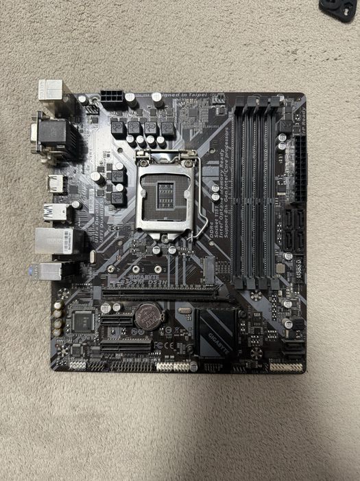 Kit Intel I5-9600KF + Gigabyte B365M DS3H