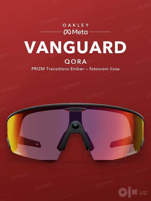 Oakley Meta Vanguard Black, PRIZM Transitions Ember — original