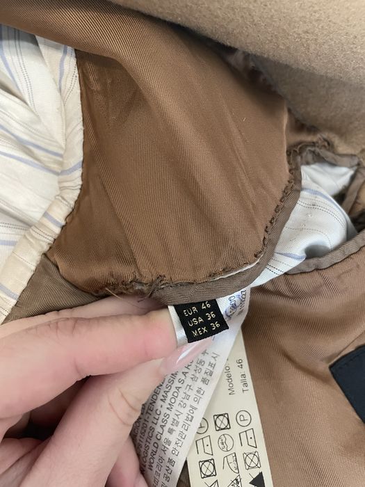 Palton barbatesc Massimo Dutti lana si casmir