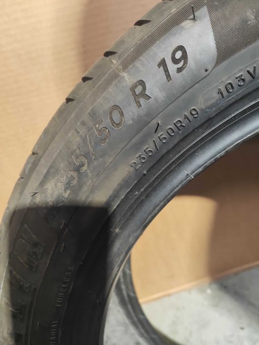 1бр. лятна гума 235/50/19 Michelin