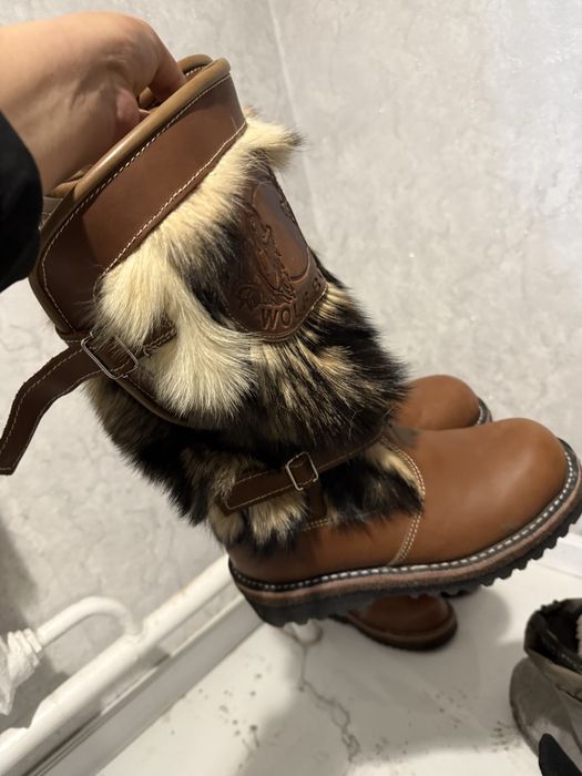 Унты с Монголий все размеры есть волк як сабака бык верблюб