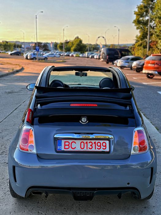 Fiat 500 Cabrio 0.9 Turbo • 99.000 KM REALI • CarPlay • Sport • 2011 •RAR Efectuat