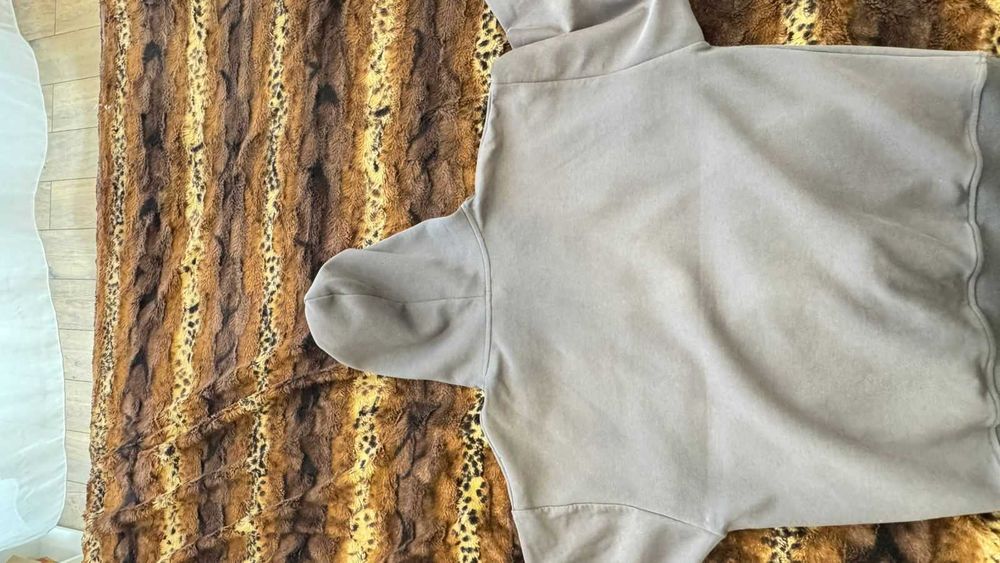 Худи stussy серая