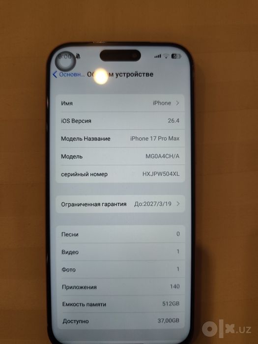 iPhone 17pro max