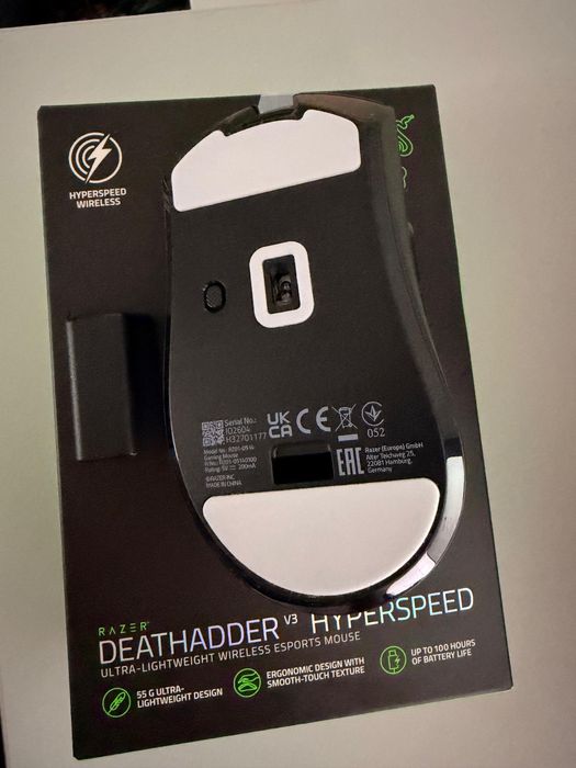 Razer Deathadder V3 Hyperspeed Nou + 8k Dongle Nou