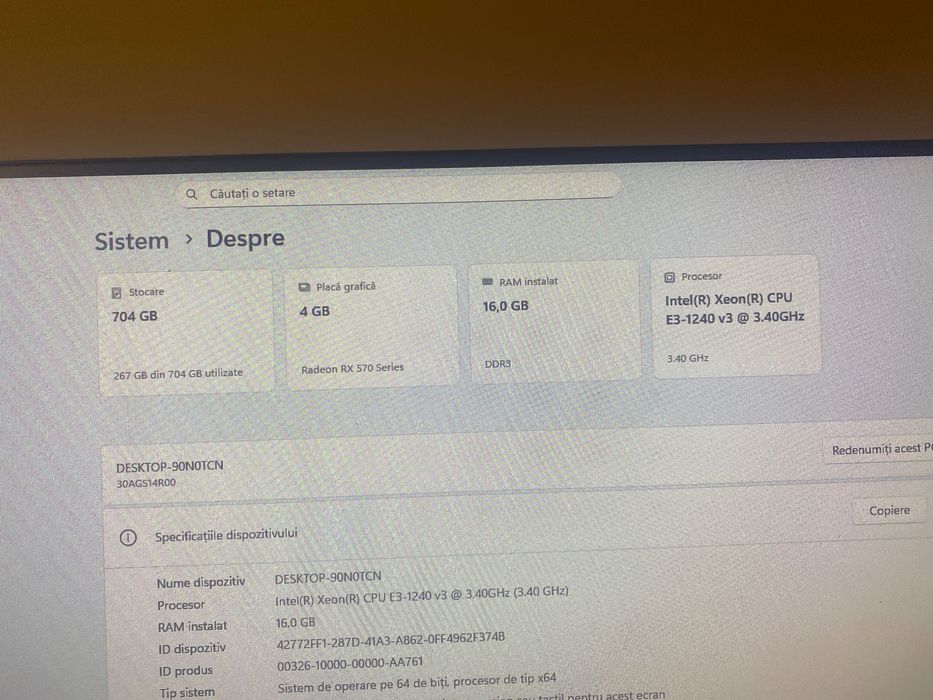 Vând pc în stare bună