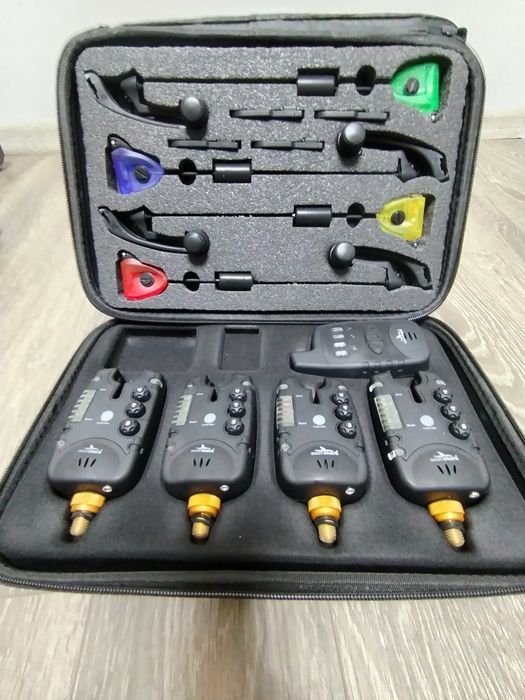 Set 4 avertizoare wireless TLI28 + set 4 Swingere MKM 3