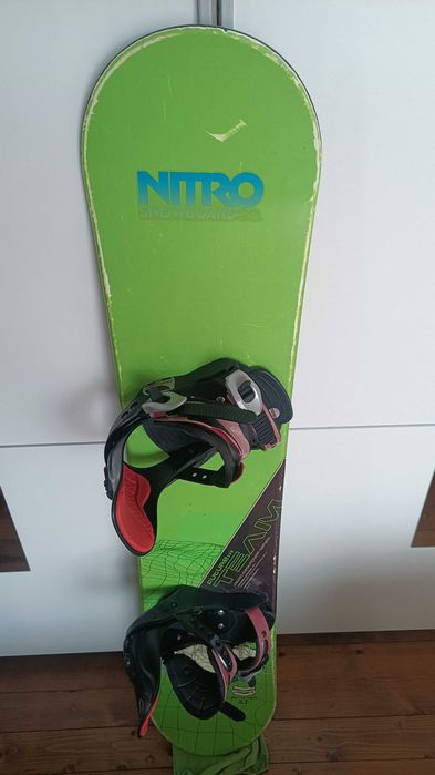 Сноуборд дъска Nitro Future Team 137 с апарати Rossignol