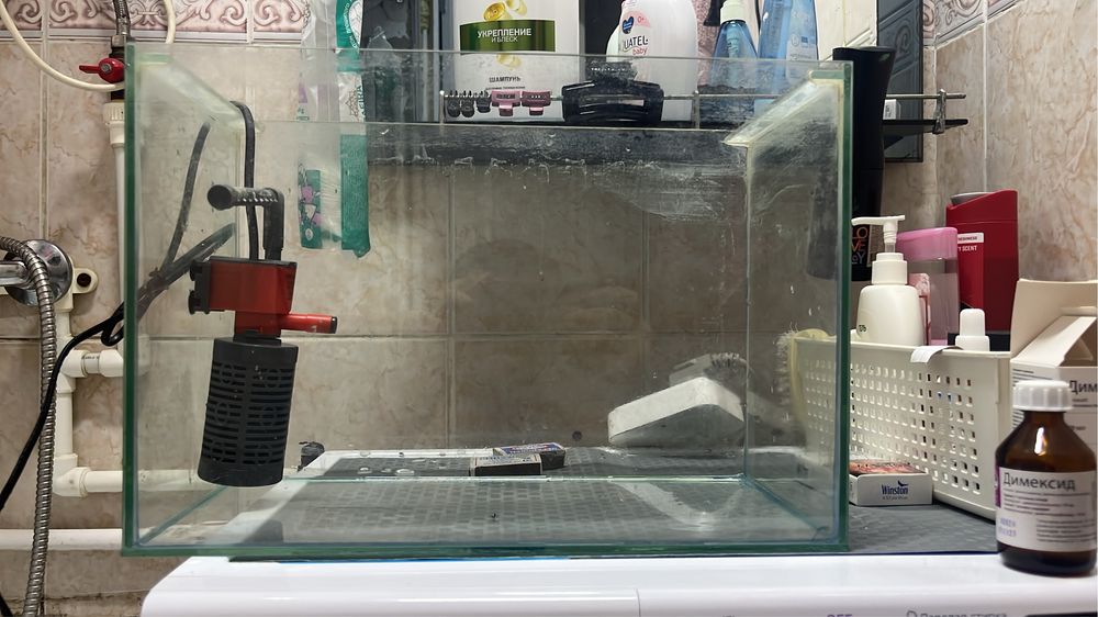 Продам аквариум 15 литров