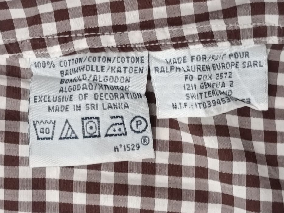 POLO Ralph Lauren оригинална риза M памучна дълъг ръкав