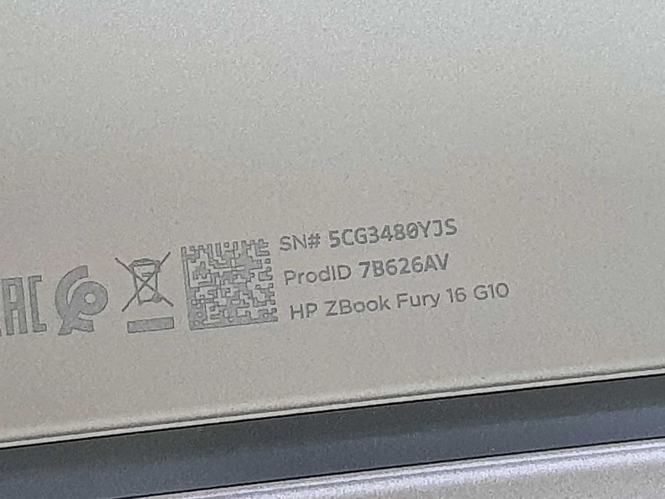 HP ZBook Fury 16 G10, RTX 5000 Ada - KLI Amanet