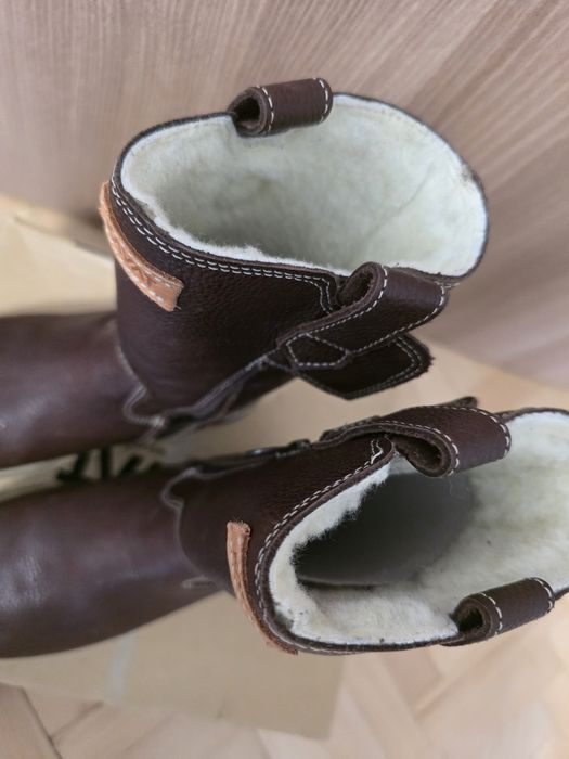 Страхотни детски ботуши естествена кожа - 31 номер