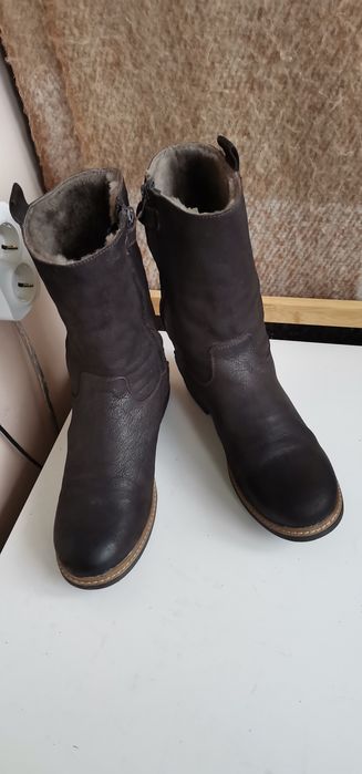 Ботуши Clic! Естествена кожа 40 н.