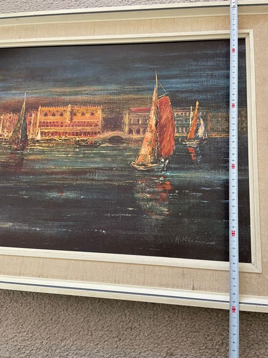 Veneția tablou pe placaj