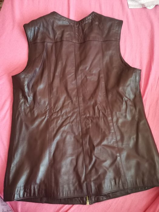 Vesta dama piele naturala