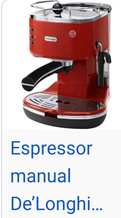 Expresor cafea De Longhi manual