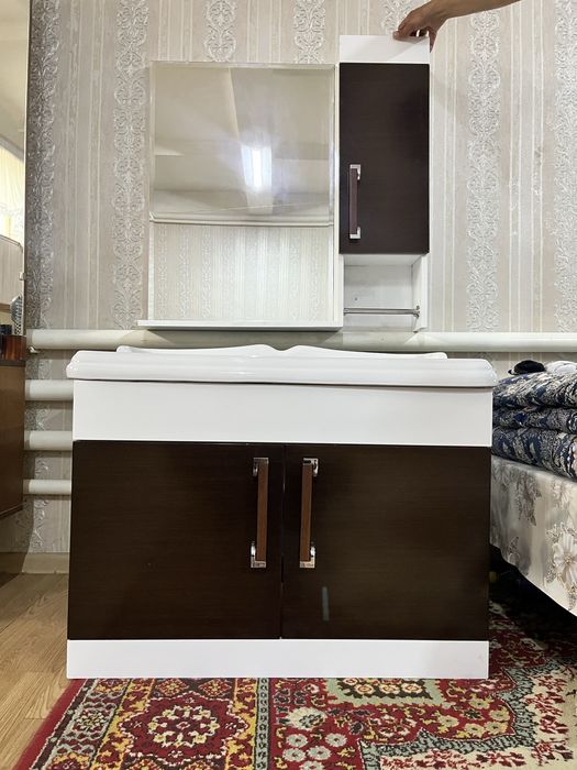 Подвесной шкаф для санузеля Osma shkof hommom uchun