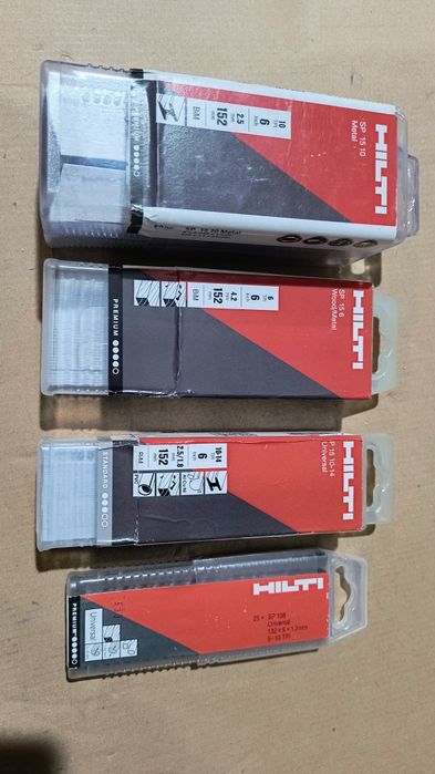 Hilti ножове за саблен трион и зеге