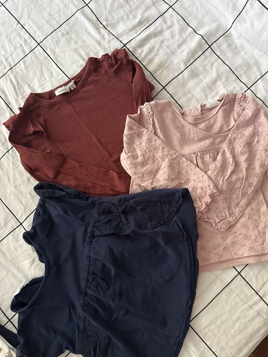 Якета, клинчета, блузки Zara и др. 2-3г.