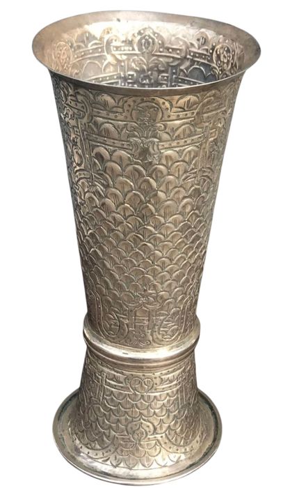 Pocale din argint masiv zona Transilvaniei