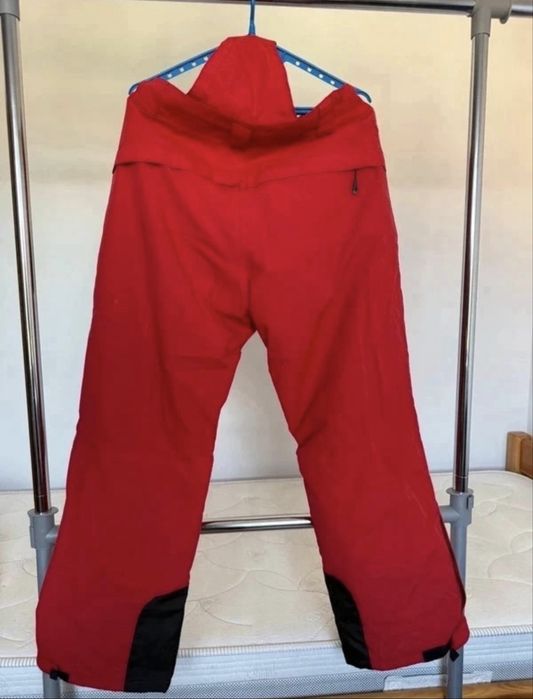 Pantaloni de schi / snowboard barbati Icepeak mărime 46 roșii cu sistem RECO