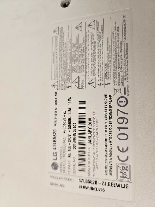 Televizor LG 120  full Hd !