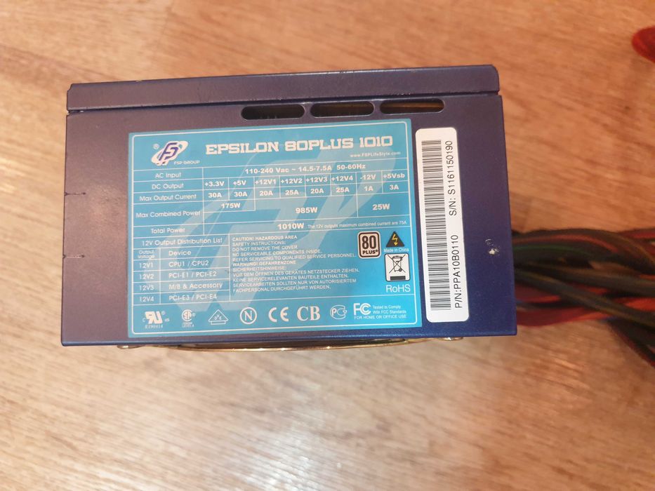 Блок питания FSP 1010W 80PLUS