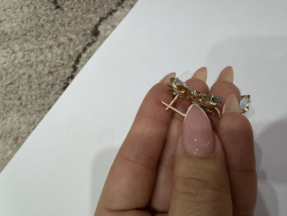 Серьги 585 проба , Россия