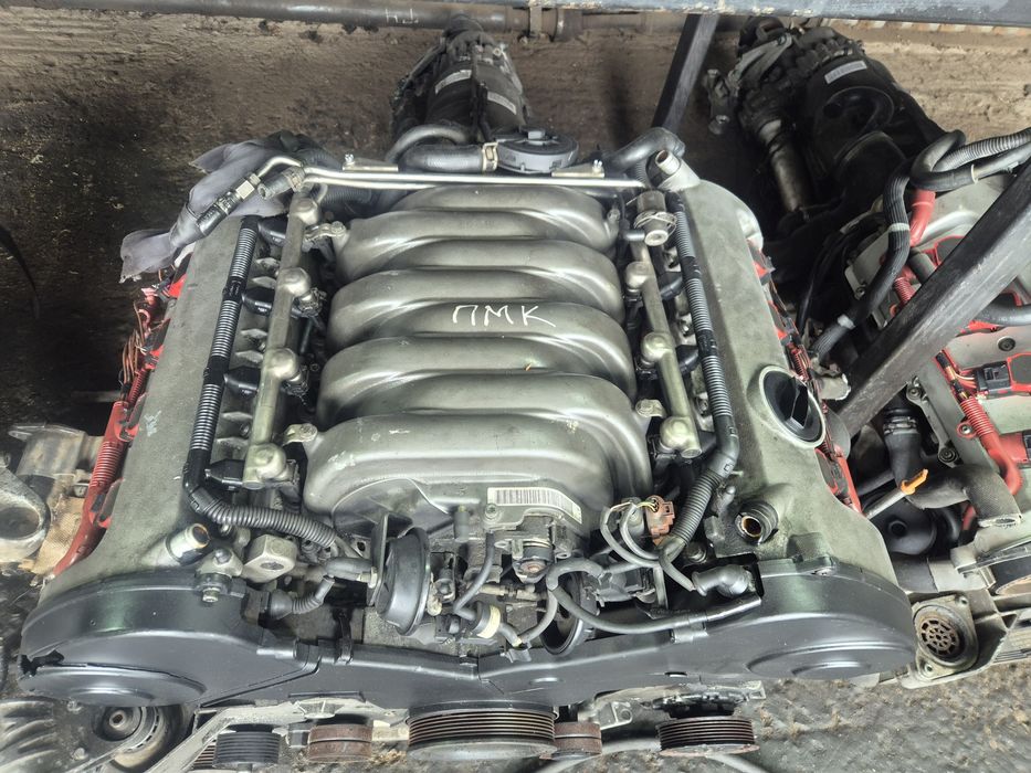 Привозной двигатель на Ауди А8д3 4.2  BFM