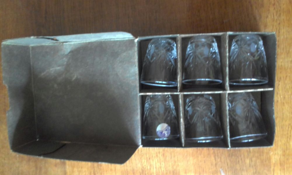 Дядьковский хрусталь, стопки