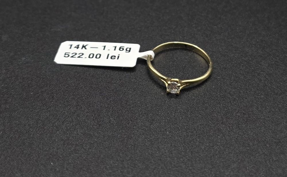 Inel aur 14k 1.16gr