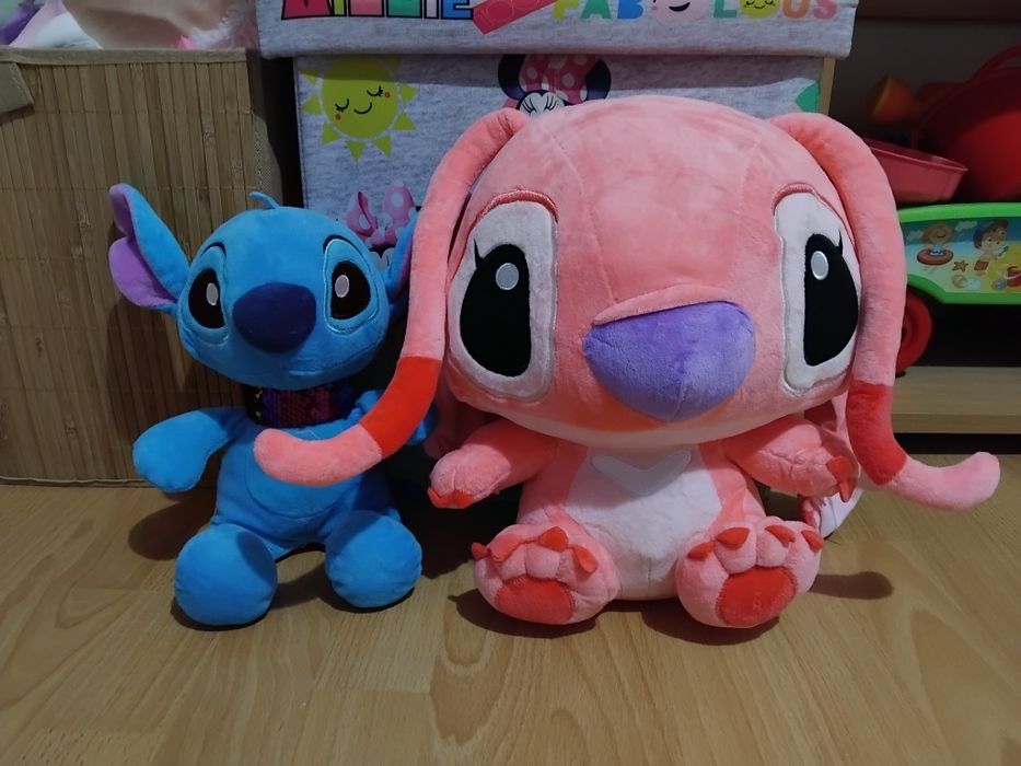 2 бр.Плюшени играчки Стич и Лило
