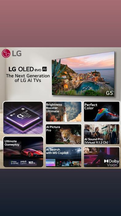 Телевизор LG 65G5RLA Флагманский 4к OLED evo