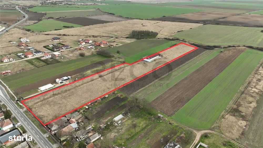 RECO teren intravilan+ hala si spatiu de locuit