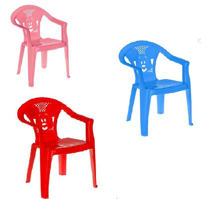 Детски стол Mercado Trade, Пластмаса, Различни цветове