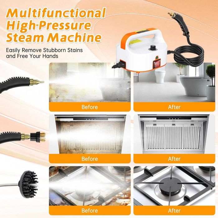 Парочистачка Hombasing 4.5bar, 2500W, Гаранция