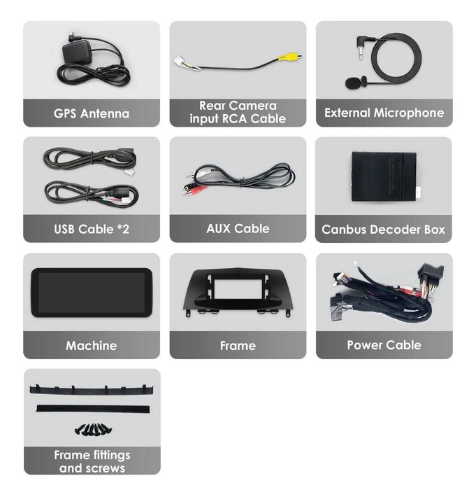 Мултимедия 10.25″ Android 14 за MERCEDES C CLASS W204 NTG 4.0 CARPLAY