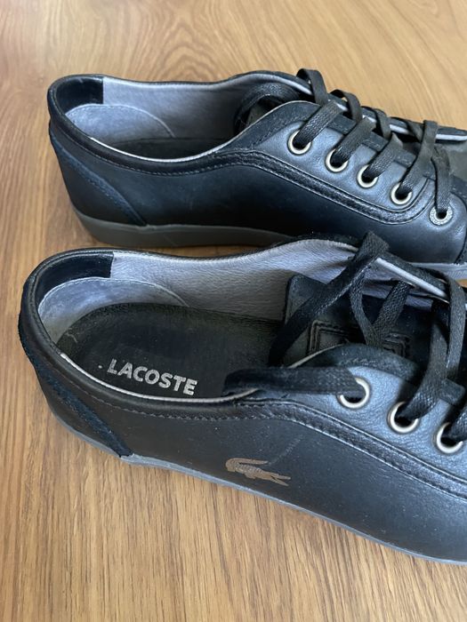 Lacoste оригинални черни кецки
